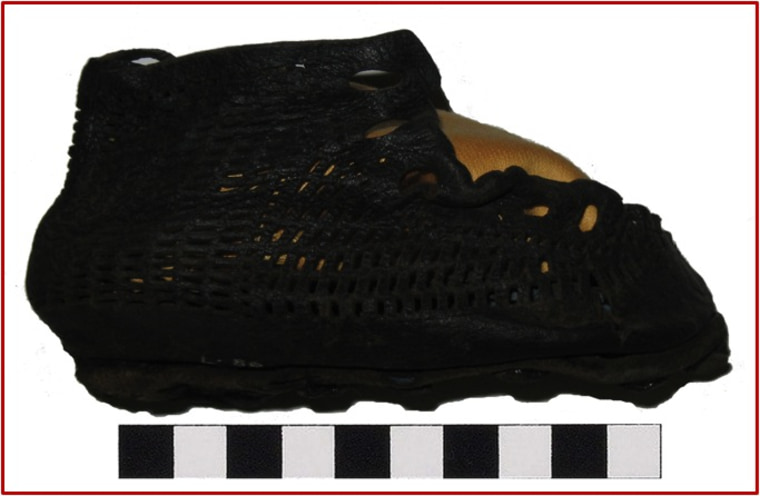 Image: Roman infant child's sandal