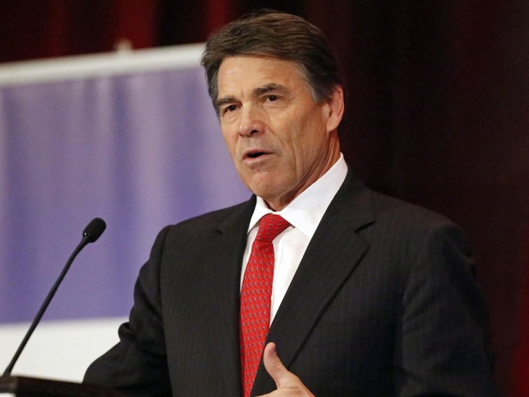 Image: Texas Governor Rick Perry speaks to National Right to Life Convention