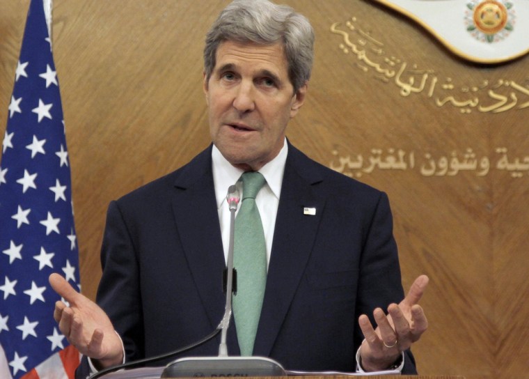 Image: US Secretary of State John Kerry visits