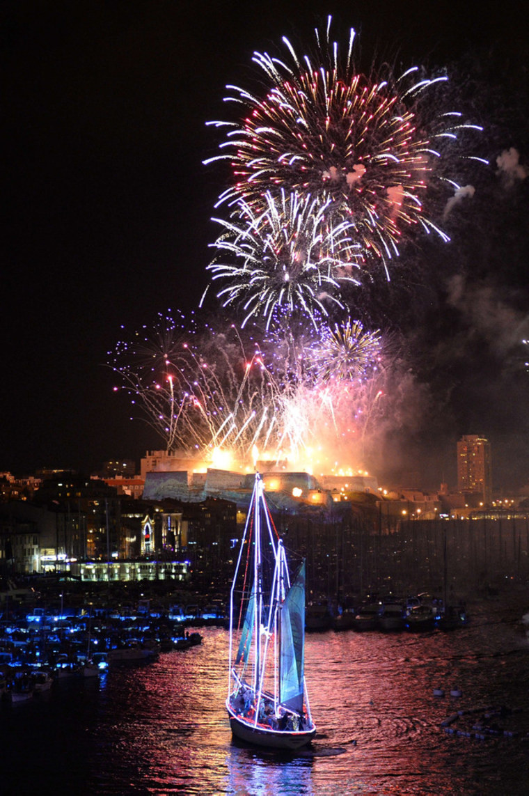 Image: FRANCE-NEW YEAR-EU-CULTURE-MARSEILLE