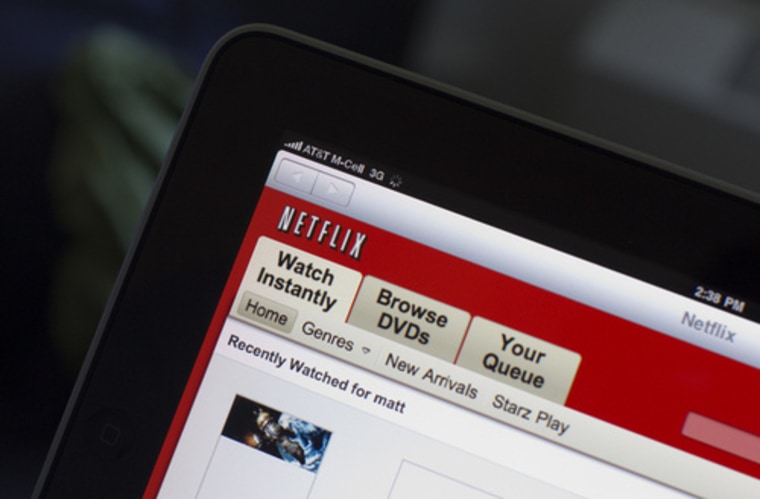 Right now, the only mobile device Netflix's Watch Instantly streaming video service is available on is the iPad, with an iPhone app promised by the end of the year. 