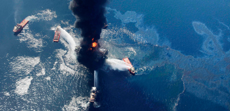 Image: Deepwater Horizon oil rig