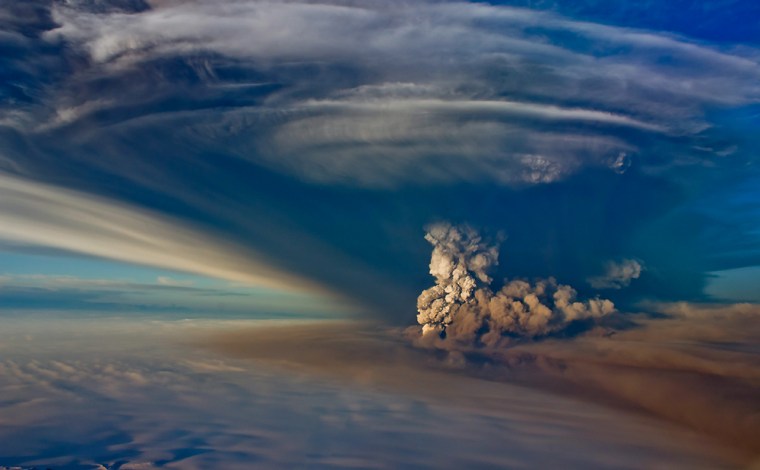 Image: Grimsvotn volcano eruption