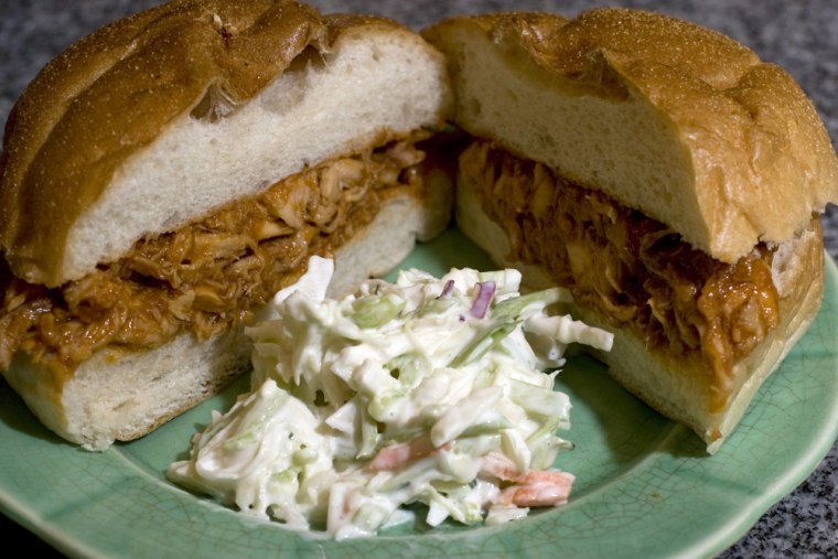Image: barbecue chicken sandwich