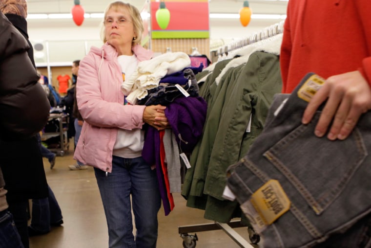 Image: Woman shopping at Old Navy