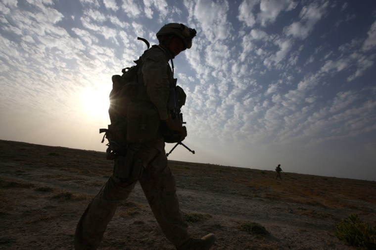 Image: Marine in Afghanistan