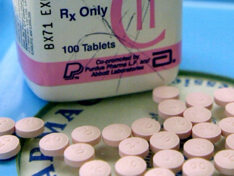 Image: OxyContin (oxycodone) tablets