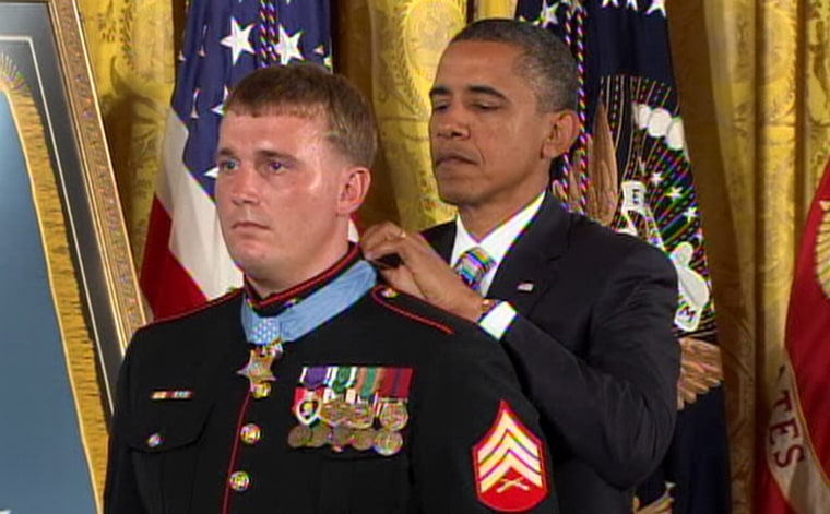 Image: Dakota Meyer receives Medal of Honor