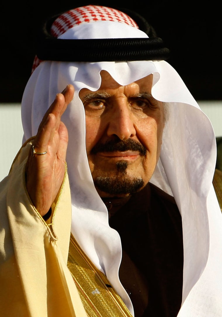 Saudi Crown Prince Sultan Bin Abdel Aziz Dies In New York