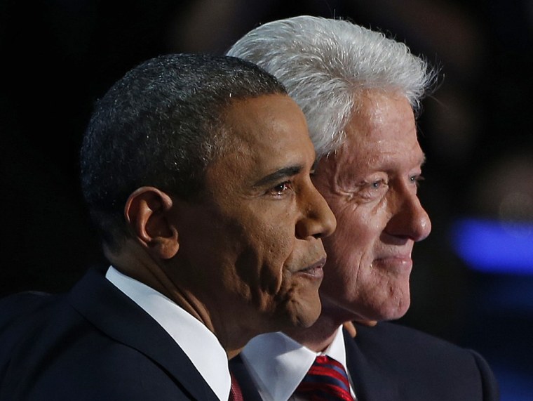 Image: Bill Clinton, Barack Obama