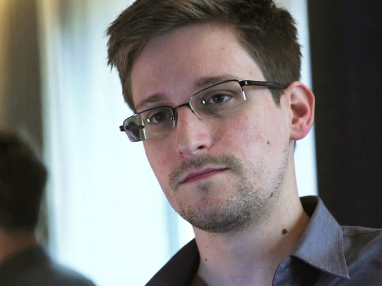 Image: NSA whistleblower Edward Snowden, an analyst with a U.S. defence contractor, is interviewed by The Guardian in his hotel room in Hong Kong