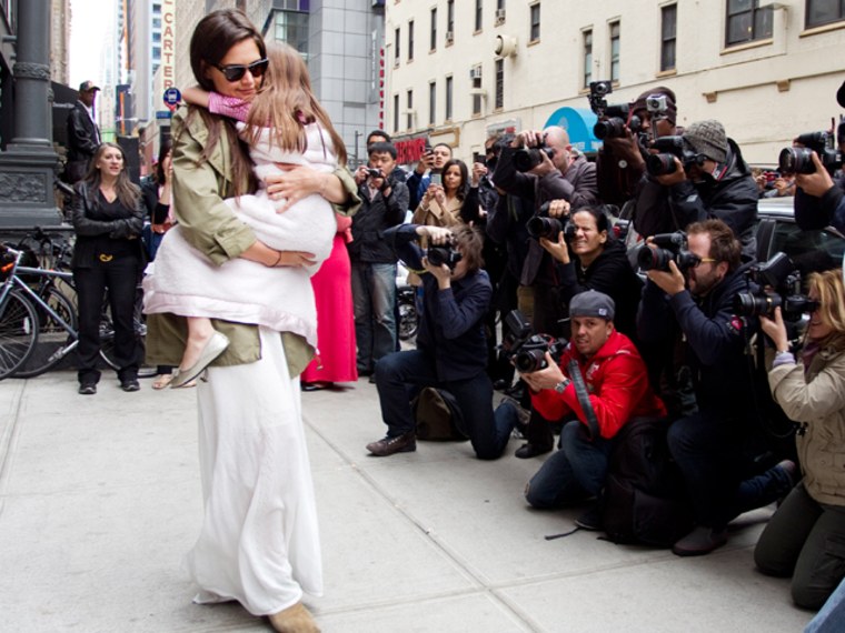Suri Cruise heads to Broadway for her 6th birthday.
