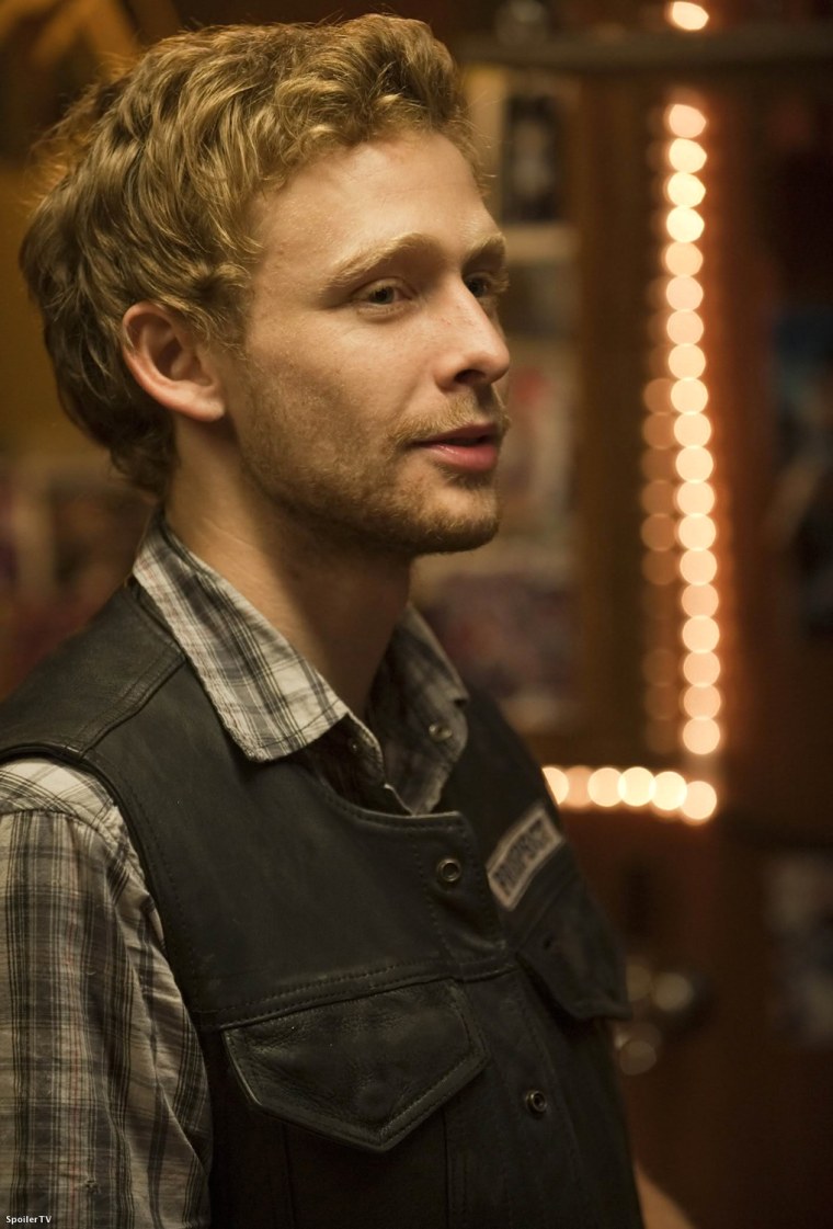 Johnny Lewis, who played Kip \"Half Sack\" Epps on the cable TV show \"Sons of Anarchy,\" fell to his death on Sept. 26 after police say he killed his elderly landlady. He was 28.