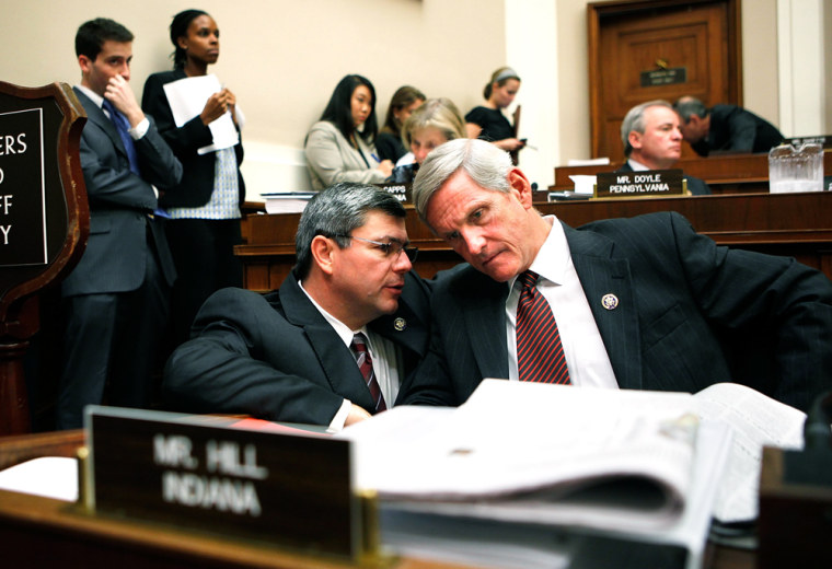 Image: Rep. Mike Ross and Baron Hill