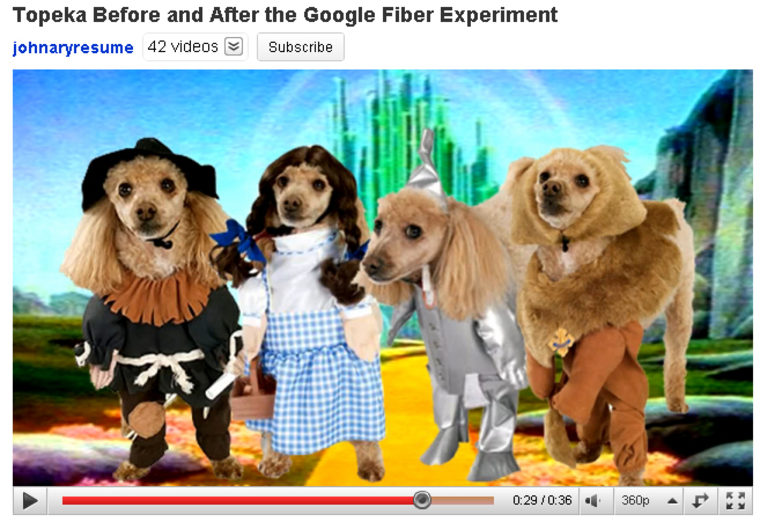 Image: Topeka Google Fiber video