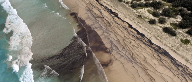 Image: Oil spill in southern Queensland