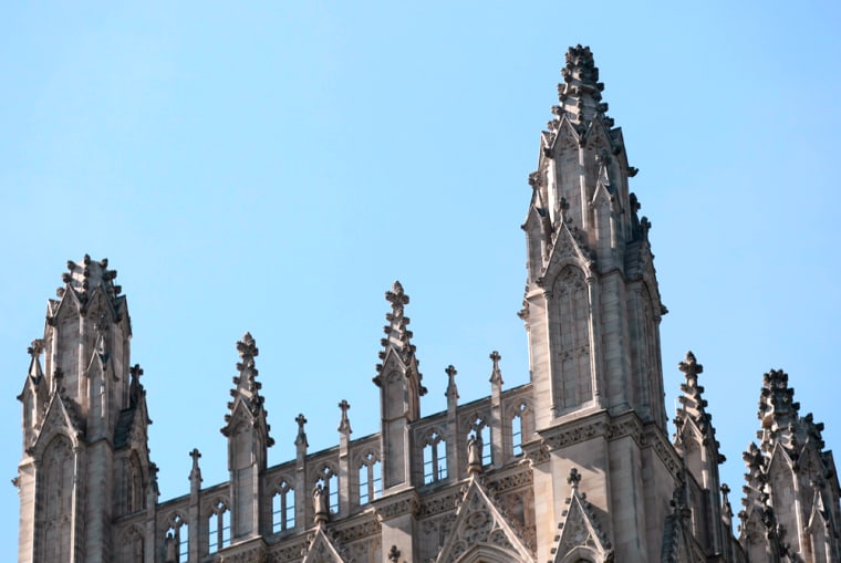 Image: National Cathedral earthquake damage