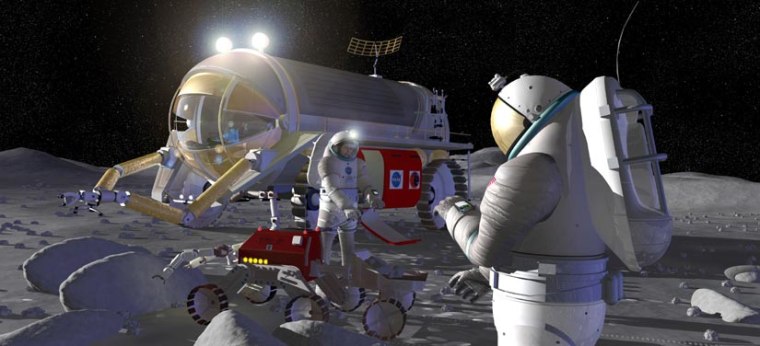 NASA envisions a new robotic fleet that would pave the way for astronauts to visit an asteroid in 2025 and fly to Mars a decade later. 