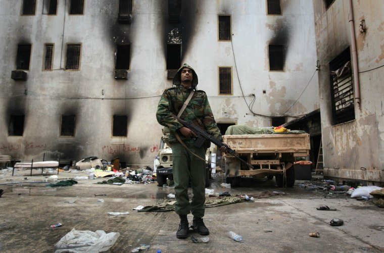 Image: Anti-Gaddafi Protests Continue To Grow In Libya
