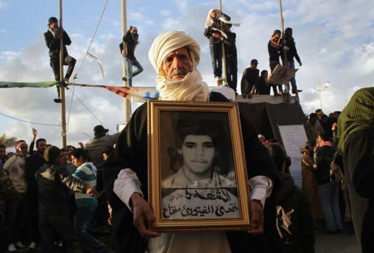 Image: Anti-Gaddafi Protests Continue To Grow In Libya