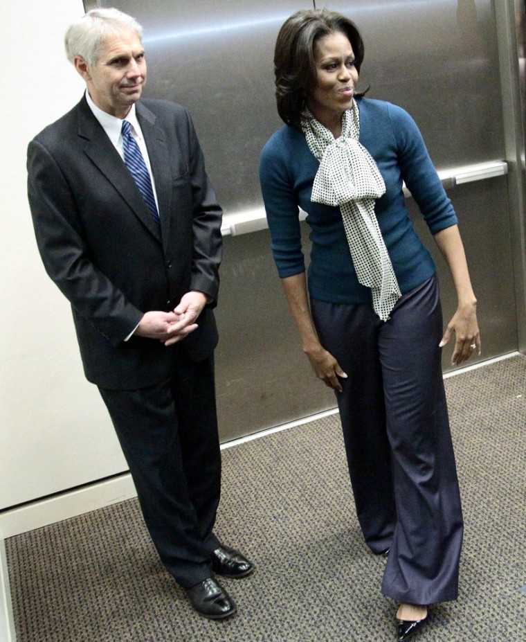 Image: Michelle Obama, Mark Sullivan