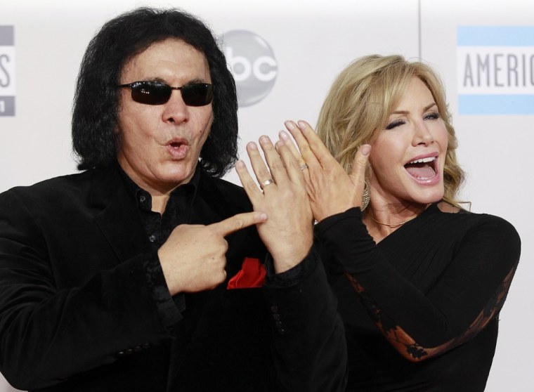 Image: Gene Simmons and Shannon Tweed