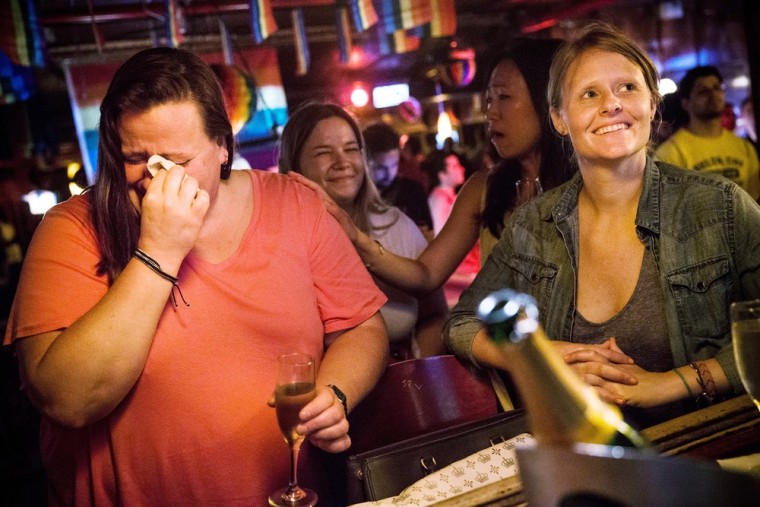 Image: Supreme Court Gay Marriage Decisions Celebrated At Historic Stonewall Inn
