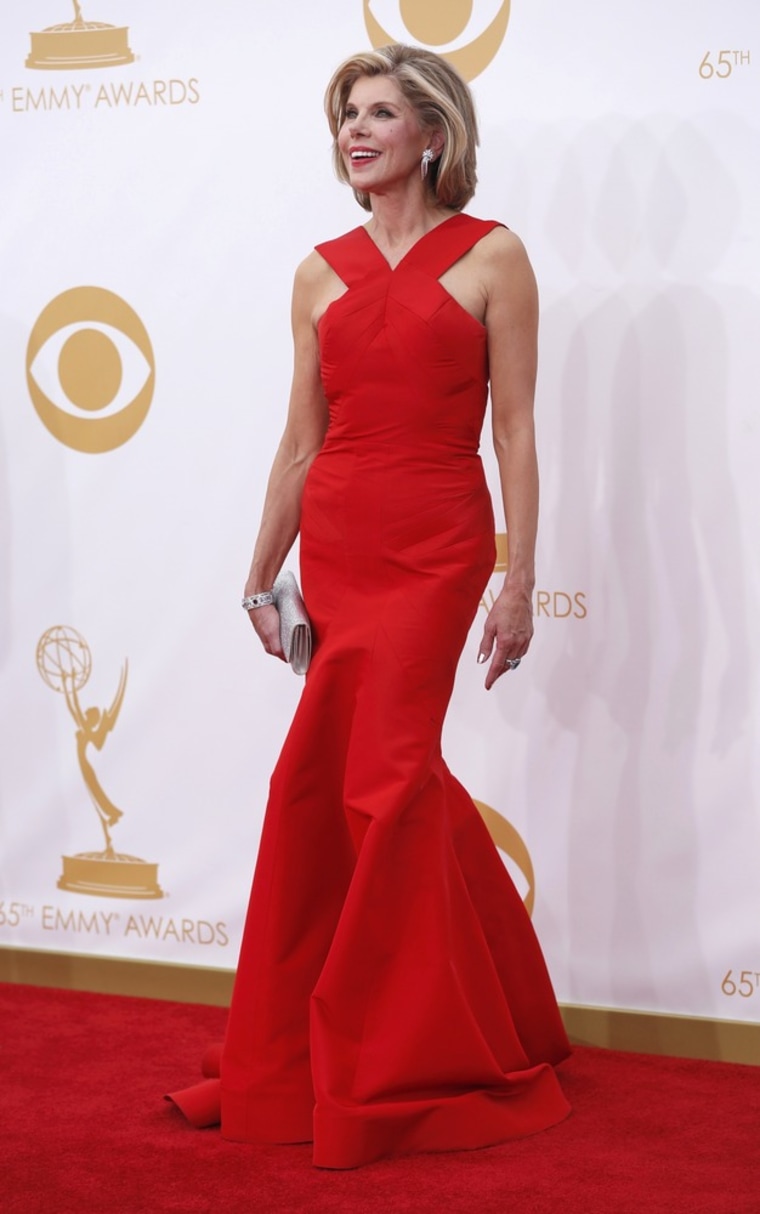 Image: Actress Christine Baranski arrives at the 65th Primetime Emmy Awards in Los Angeles