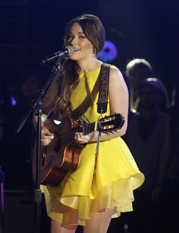Image: Kacey Musgraves performs \"Follow Your Arrow\" at the 47th Country Music Association Awards in Nashville