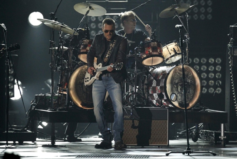 Image: Eric Church performs \"The Outsiders\" at the 47th Country Music Association Awards in Nashville, Tennessee