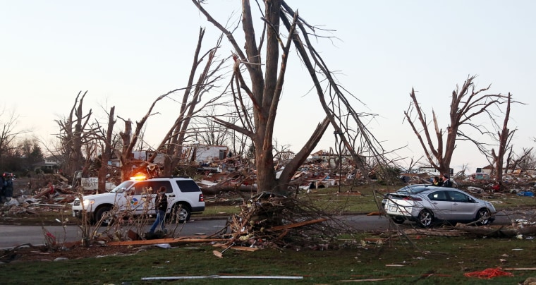 Image: Severe Tornado Outbreak Hits Illinois