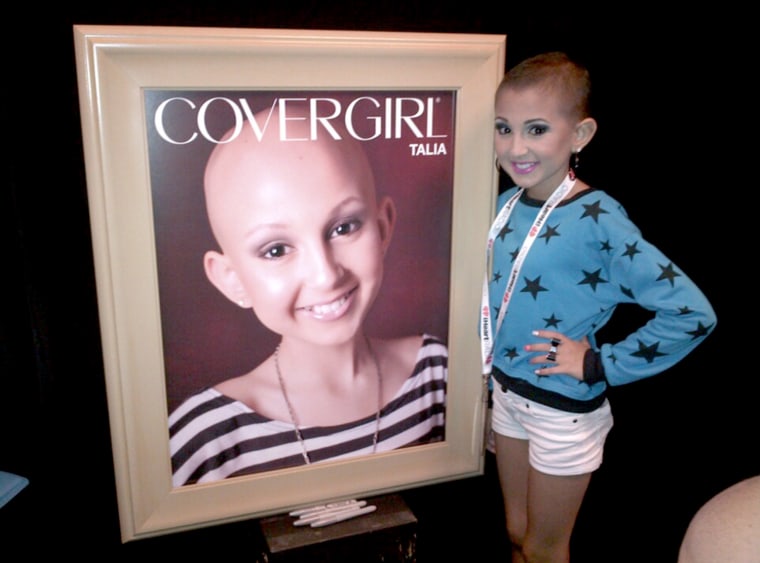 Image: Talia Castellano, teenager with cancer who became a CoverGirl model