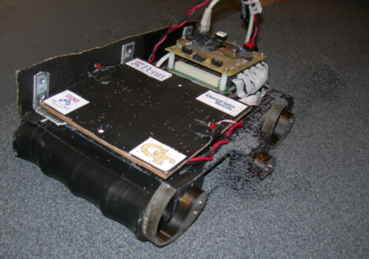 Daniel Goldman |
 
Sand Walker
Scientists from Georgia Tech have created the SandBot, the first legged robot that can efficiently move across sandy surfaces