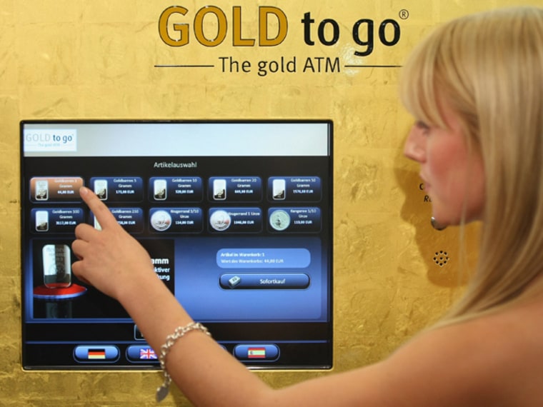 Berlin's First 'Gold To Go' Vending Machine
