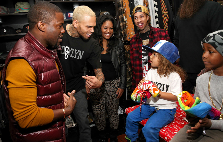 Image: 1st Annual Xmas Toy Drive Hosted By Chris Brown And Brooklyn Projects