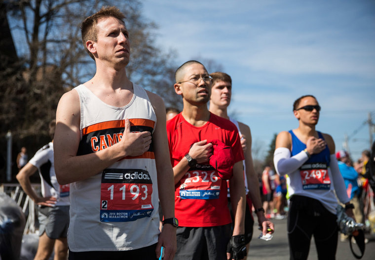 Image: 2014 B.A.A. Boston Marathon