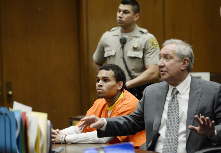 Image: BESTPIX: Chris Brown Court Hearing