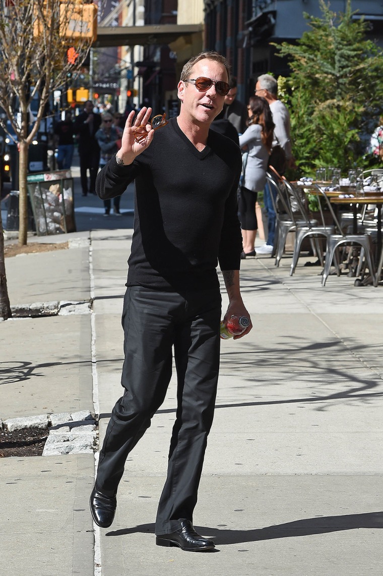 Image: Celebrity Sightings In New York City - May 1, 2014