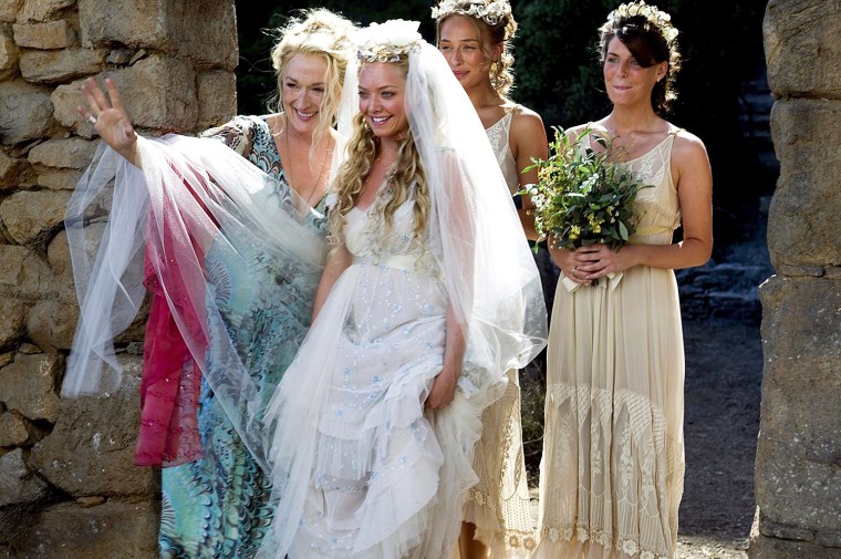 Image: MAMMA MIA!, Meryl Streep, Amanda Seyfried, Rachel McDowall, Ashley Lilley, 2008. Â©Universal/courtesy