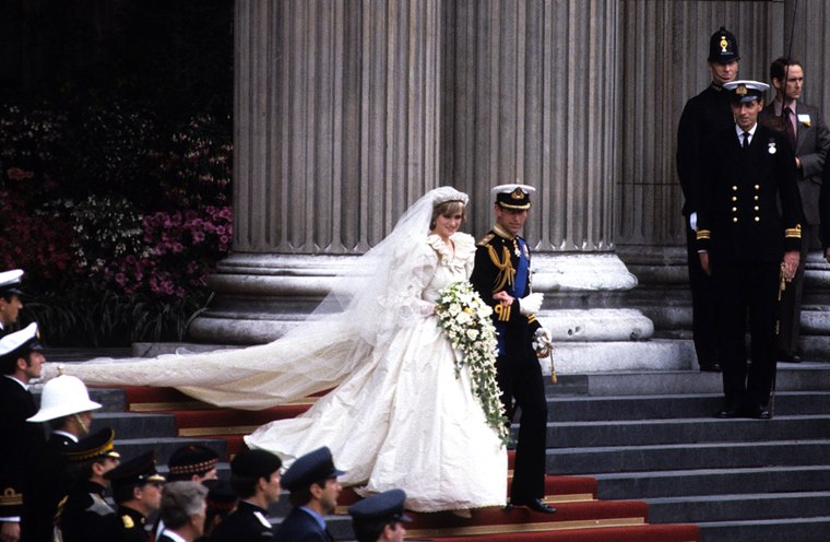 Image: FILE PHOTO: 15 Years Since The Death Of Princess Diana Prince Charles Marries Lady Diana Spencer