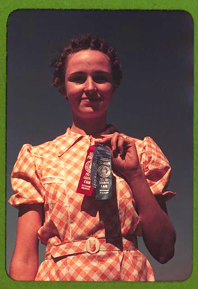 Winner at the Delta County Fair, Colorado 1939
