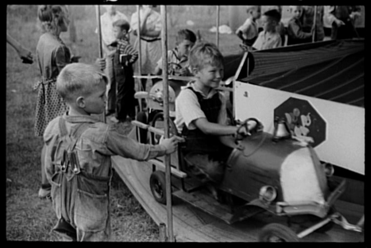 At the Greene County fair in Greensboro, Georgia 1941