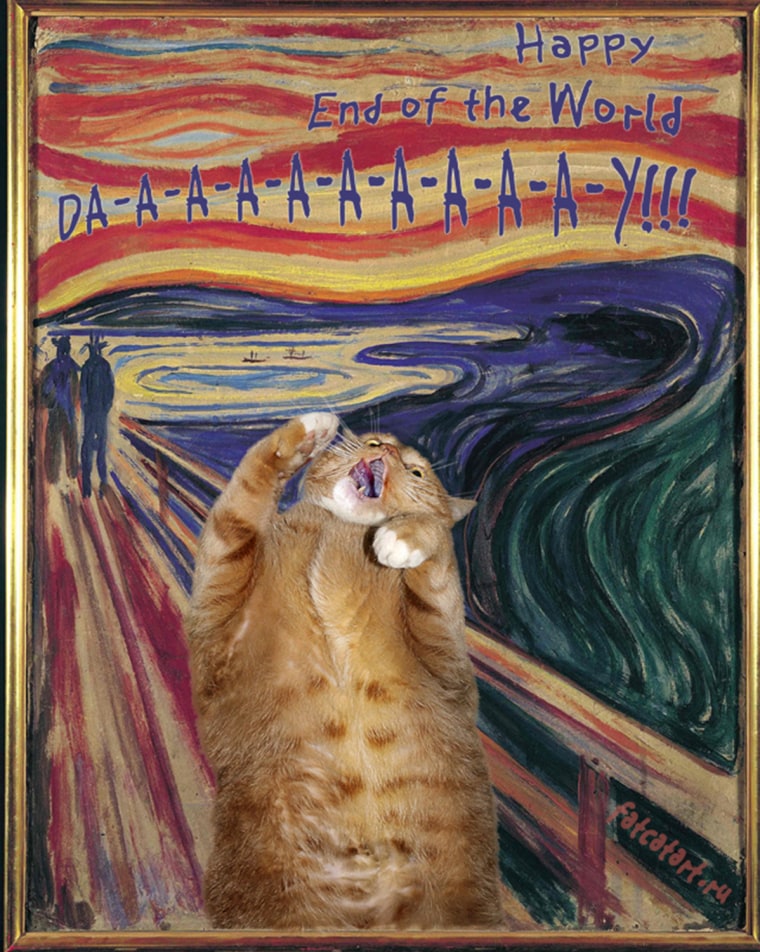 Edvard Munch, The Scream. Happy End of the World Da-a-a-a-a-a-y!. European version