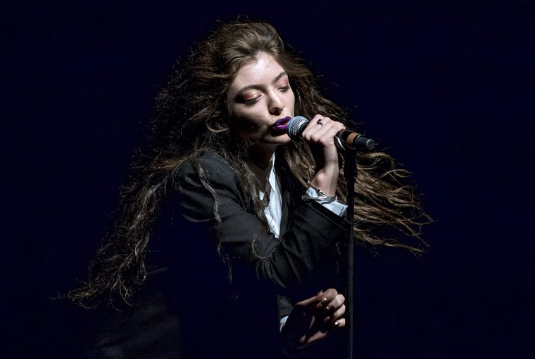 Image: Lorde Performs At Shepherds Bush Empire In London
