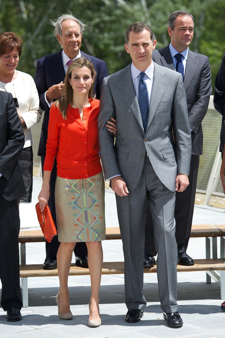 Image: Spanish Royals Attend Delivery of National Innovation and Design Awards 2013