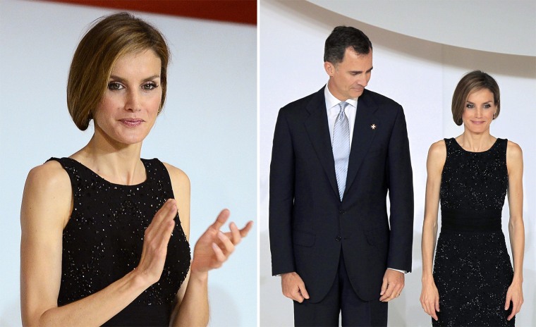 Spain's Queen Letizia applauds during the IMPULSA Forum at the auditorium and Congress Palace in Girona on June 26, 2014. Spain's new King Felipe VI reached out today to Catalonia, urging \"collaboration\" in the region where an independence drive has raised tensions with Madrid.  AFP PHOTO / JOSEP LAGOJOSEP LAGO/AFP/Getty Images