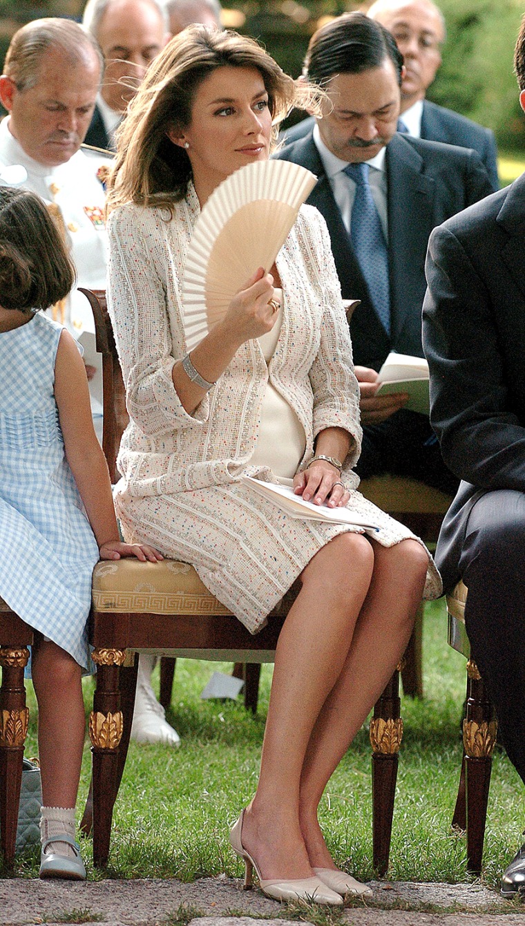 Image: Cristina Of Spain Christens Her Daughter
