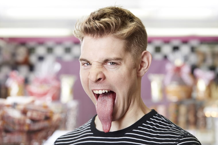 Nick Stoeberl - Longest Tongue

The longest tongue measures 3.97 inches from its tip to the middle of the closed top lip and belongs to Nick Stoeberl from the USA.