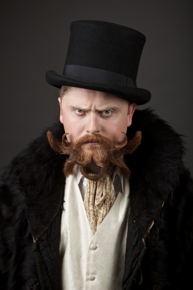 The Just For Men World Beard and Moustache Championships crowned 18 title winners, highlighting the best and boldest examples of facial hair from across the globe on Saturday, October 25th, 2014 in Portland, OR.  (Craig Mitchelldyer/AP Images for Just for Men)