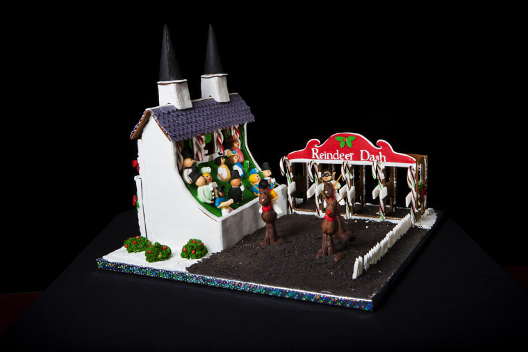 Omni Grove Park Inn's National Gingerbread House Competition 2014
